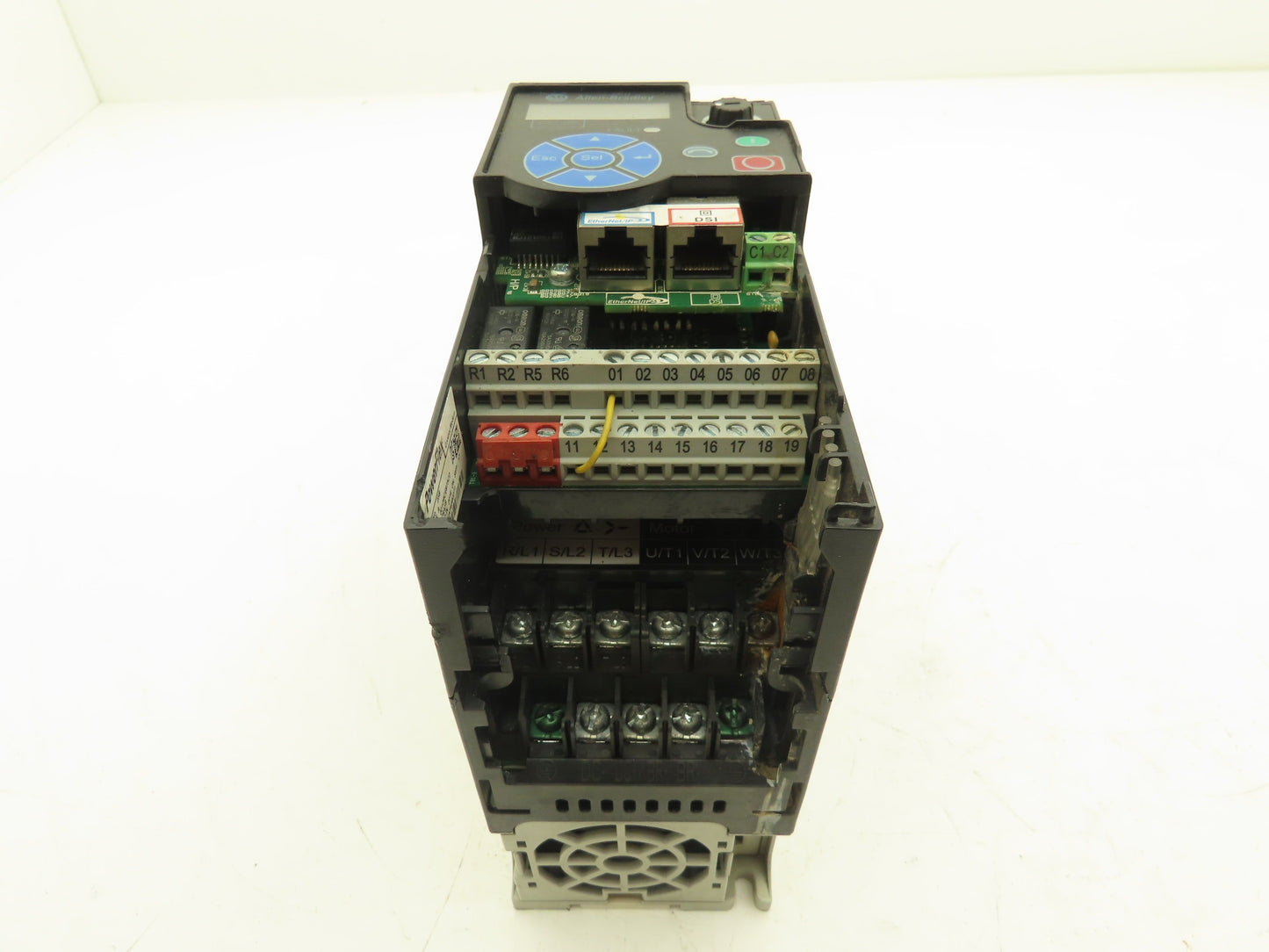 Allen Bradley 25B-D2P3N114 PowerFlex 525 VFD 500Hz 1Hp 460v 2.3A F/W 5.001 *PICS
