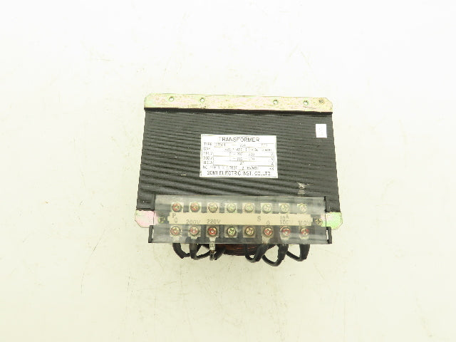Gomi Transformer 200/220VAC Pri 100/110V Sec 1KVA 1 PH