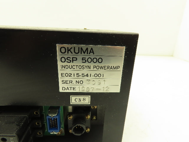 Okuma Inductosyn Power Amp OSP 5000
