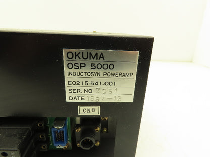 Okuma Inductosyn Power Amp OSP 5000