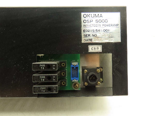 Okuma Inductosyn Power Amp OSP 5000