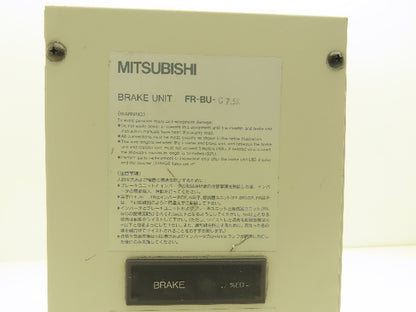 Mitsubishi Electric FR-BU-C7.5K External Brake Unit 7.5kW 230vAC 10Hp 30vDC