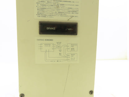 Mitsubishi Electric FR-BU-C7.5K External Brake Unit 7.5kW 230vAC 10Hp 30vDC