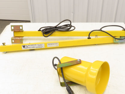 Mars SDL-60 Tri-Lite Dock Loading Light 60" Reach Single arm