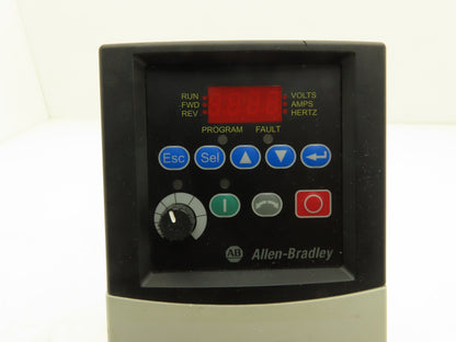 Allen Bradley 22B-D4P0N104 Powerflex 40 VFD AC Drive 1.5kW 2Hp 480v 3Ph FRN 6.01