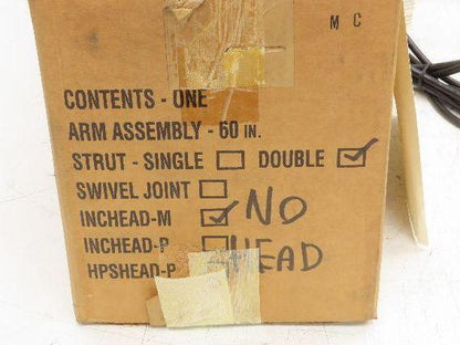 Mars DL-60 Tri-Lite Dock Loading Light Arm 60" Reach Heavy duty 24lbs Max