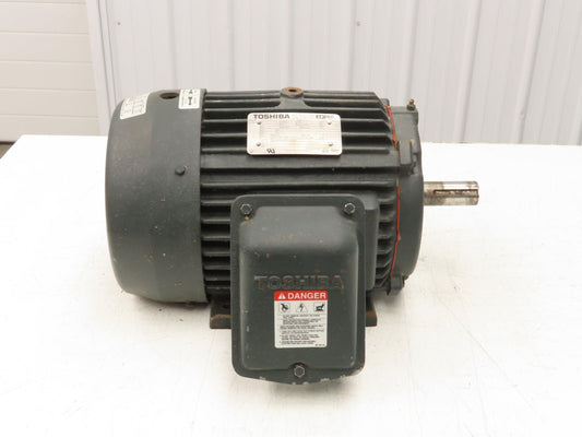 Toshiba BY754FLF3BSHJ01 AC Motor 7.5Hp 1750rpm 460v Only 3ph 213T TEFC