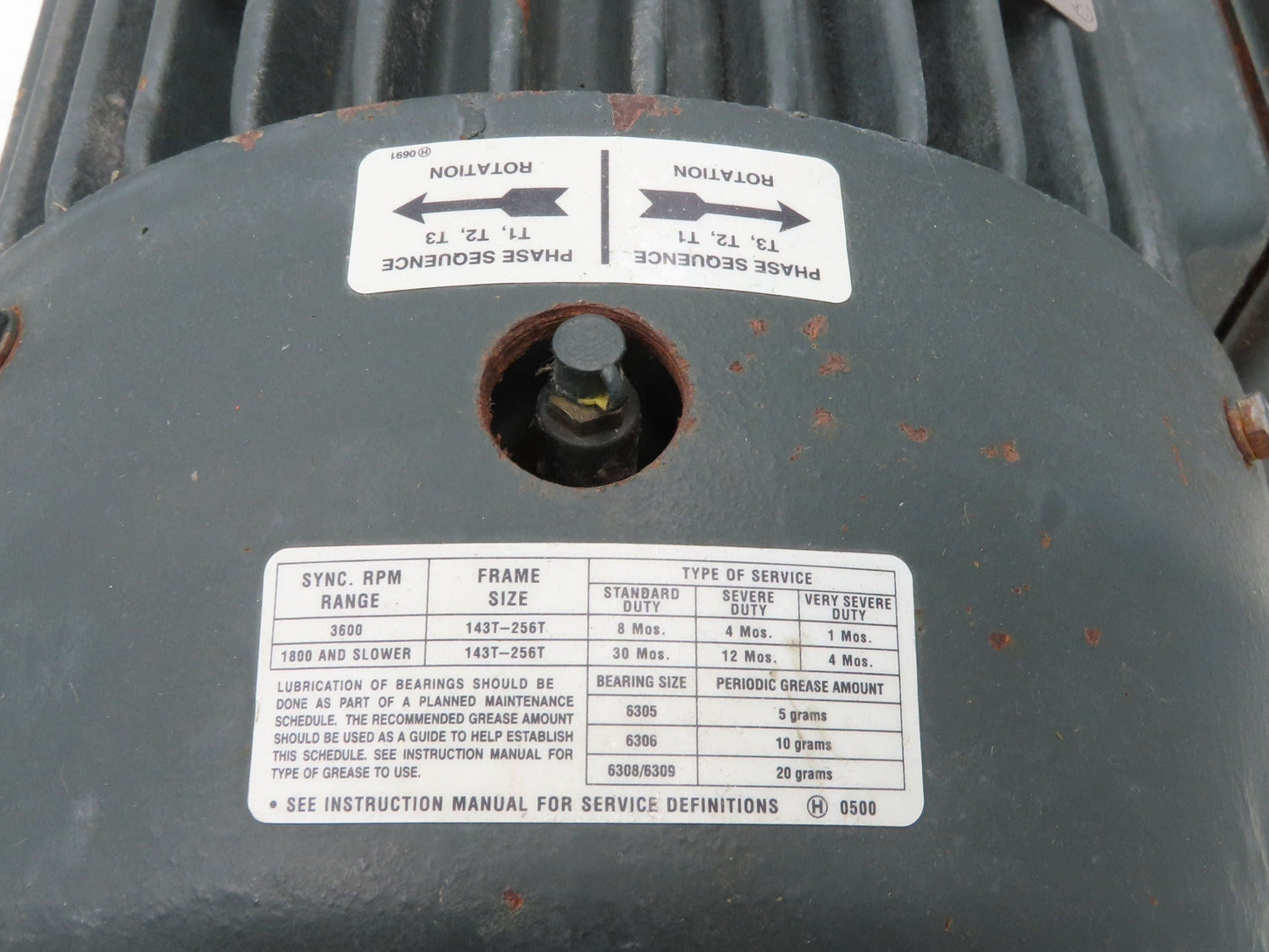 Toshiba BY754FLF3BSHJ01 AC Motor 7.5Hp 1750rpm 460v Only 3ph 213T TEFC