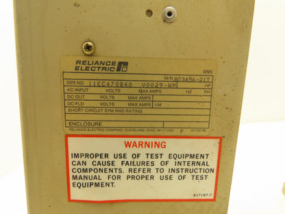 Reliance Electric 803456-21T Distributed System Field Power Module 115-460vAC