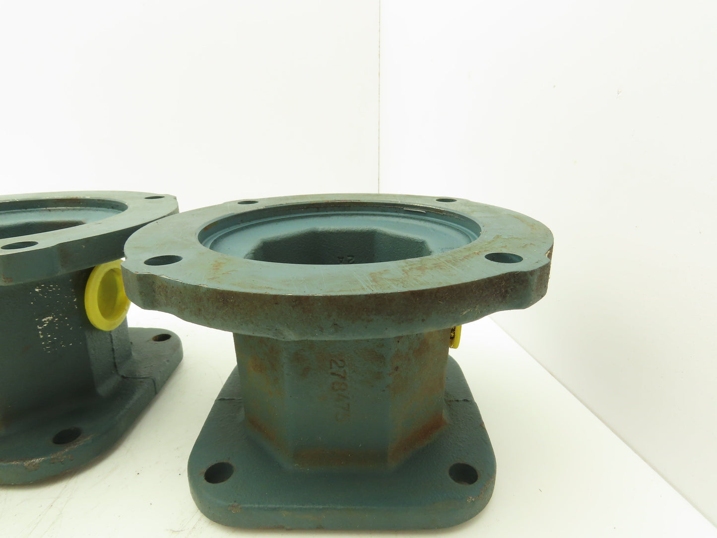 Dodge 278475 Gearbox Reducer Motor Flange Adapter 56-184 Frame  Lot of 3