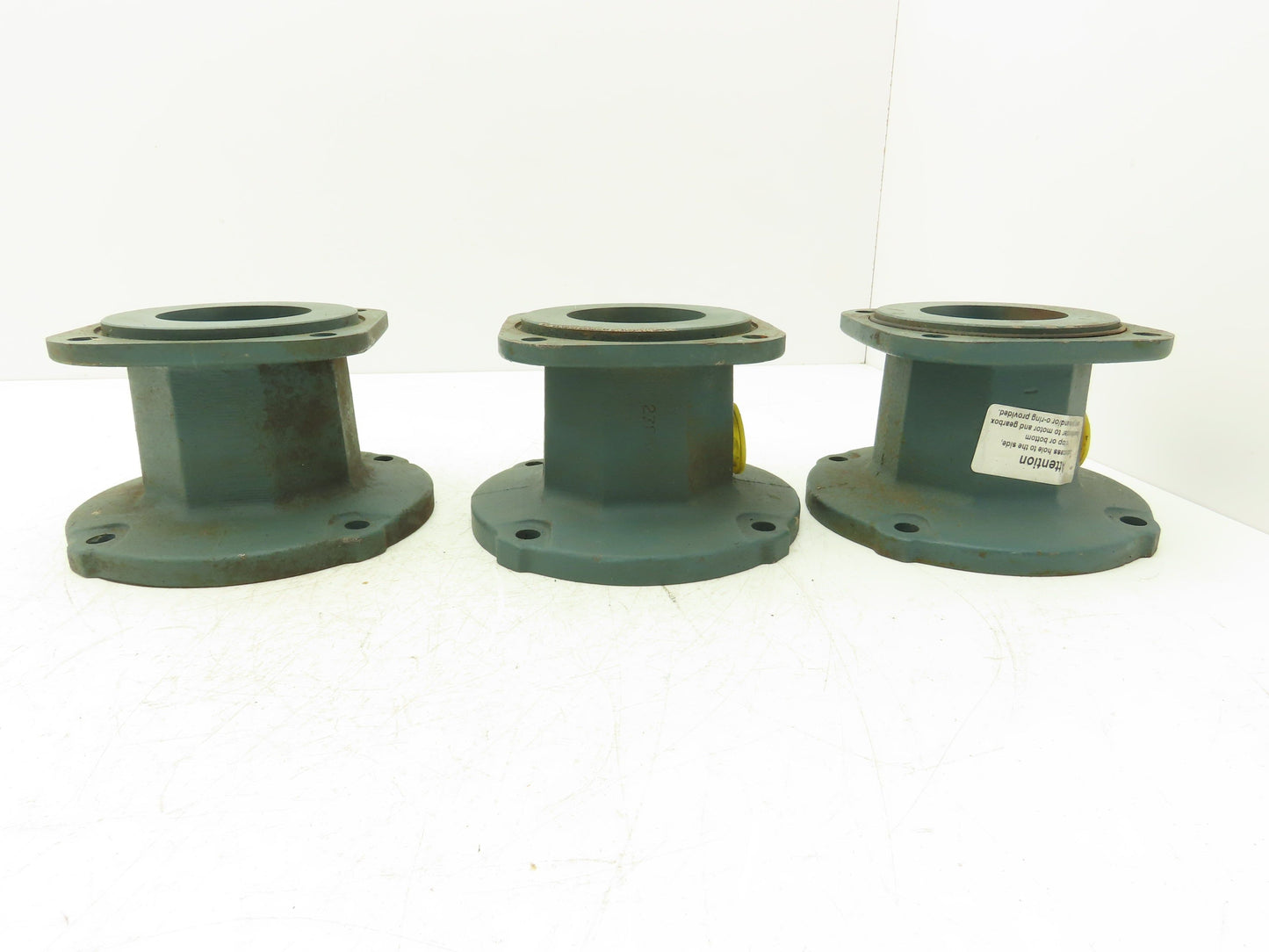 Dodge 278475 Gearbox Reducer Motor Flange Adapter 56-184 Frame  Lot of 3