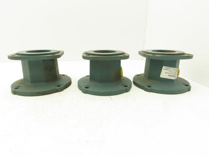 Dodge 278475 Gearbox Reducer Motor Flange Adapter 56-184 Frame  Lot of 3