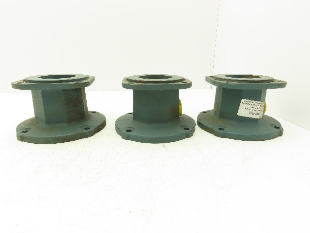 Dodge 278475 Gearbox Reducer Motor Flange Adapter 56-184 Frame  Lot of 3