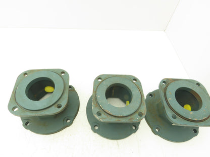 Dodge 278475 Gearbox Reducer Motor Flange Adapter 56-184 Frame  Lot of 3