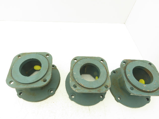Dodge 278475 Gearbox Reducer Motor Flange Adapter 56-184 Frame  Lot of 3