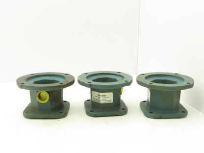 Dodge 278475 Gearbox Reducer Motor Flange Adapter 56-184 Frame  Lot of 3