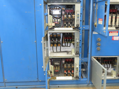 Square D MCC Motor Control Center 600A Disconnect Starter 100A Panelboard