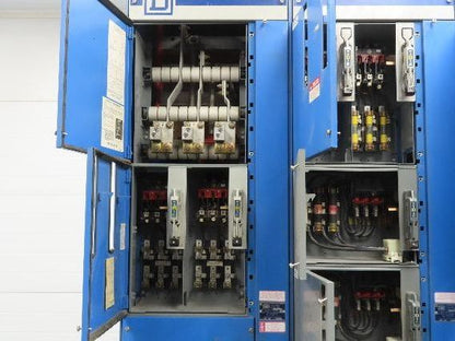 Square D MCC Motor Control Center 600A Disconnect Starter 100A Panelboard