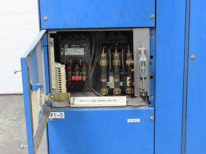 Square D MCC Motor Control Center 600A Disconnect Starter 100A Panelboard