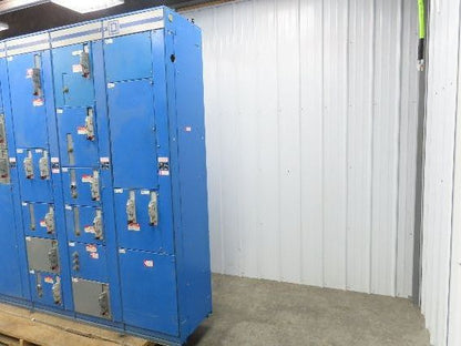 Square D MCC Motor Control Center 600A Disconnect Starter 100A Panelboard