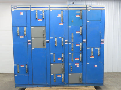 Square D MCC Motor Control Center 600A Disconnect Starter 100A Panelboard