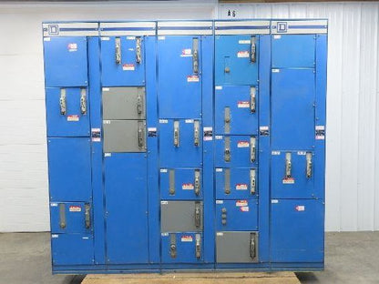 Square D MCC Motor Control Center 600A Disconnect Starter 100A Panelboard