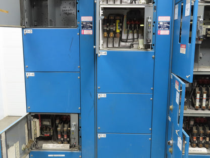 Square D MCC Motor Control Center 600A Disconnect Starter 100A Panelboard