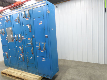 Square D MCC Motor Control Center 600A Disconnect Starter 100A Panelboard