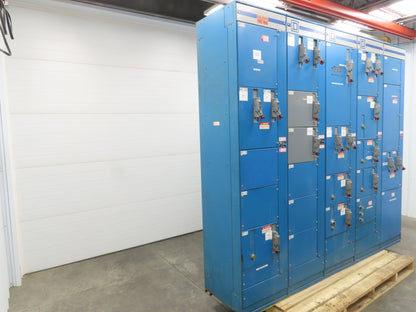 Square D MCC Motor Control Center 600A Disconnect Starter 100A Panelboard