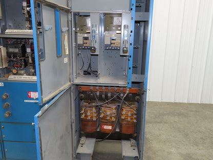 Square D MCC Motor Control Center 600A Disconnect Starter 100A Panelboard