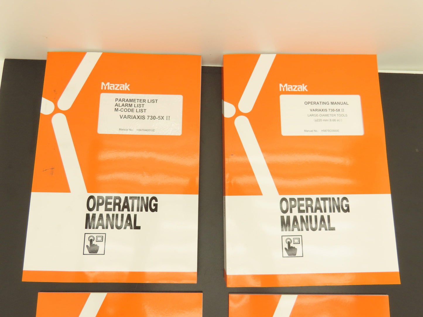 Mazak 730-5X II Variaxis CNC Operating And Programming Manual Set (2006-7)