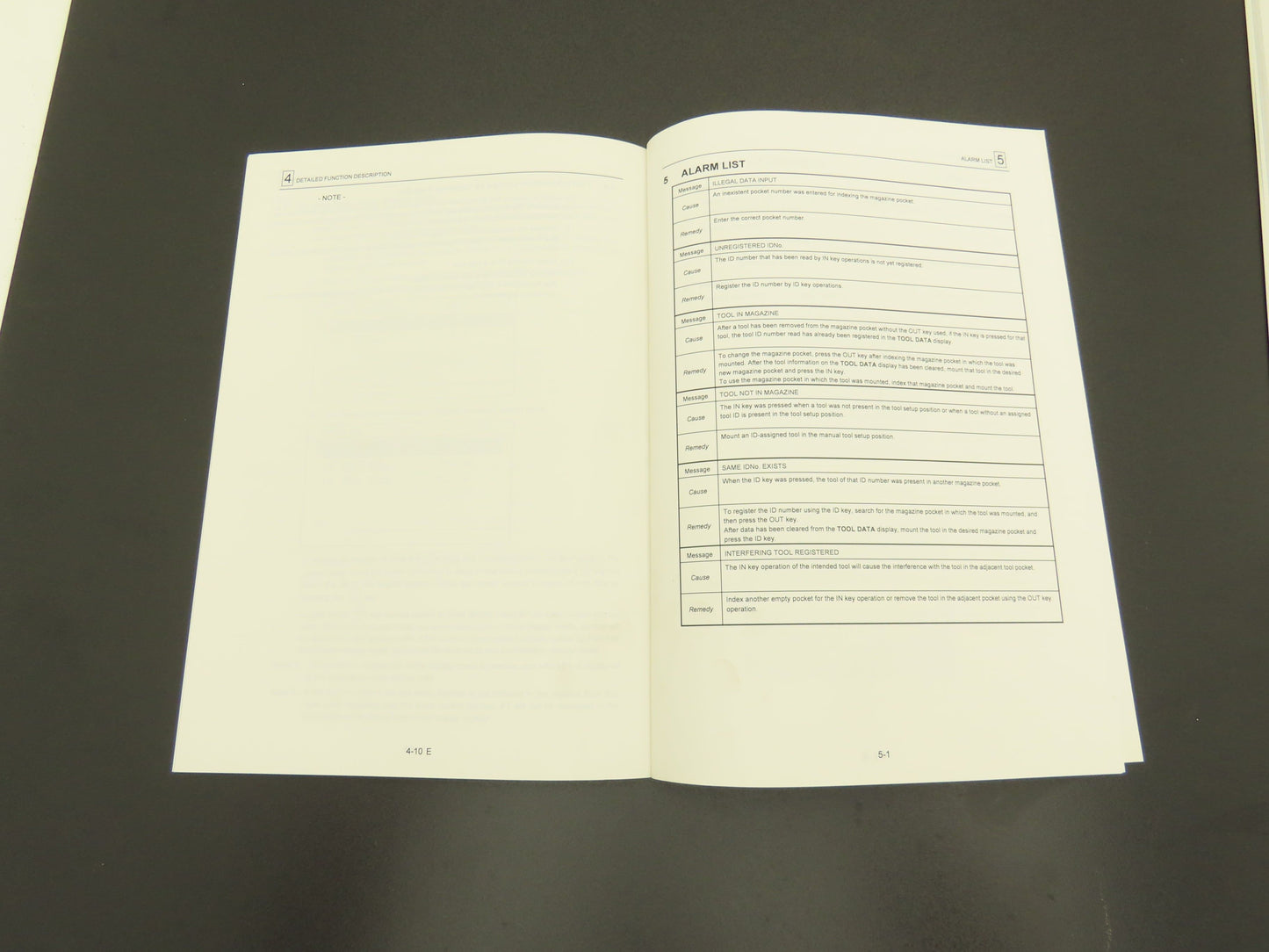 Mazak 730-5X II Variaxis CNC Operating And Programming Manual Set (2006-7)
