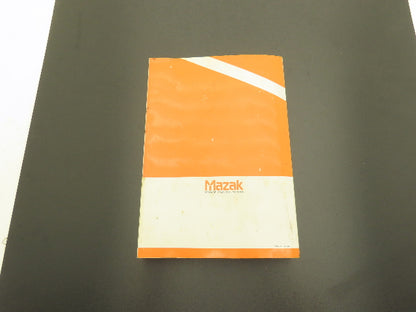 Mazak Electrical Wiring Diagram Manual For Variaxis 730-5XII, Variaxis i-800