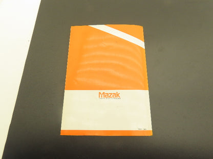 Mazak Programming Manual Mazatrol Matrix EIA/ISO Program (2010)