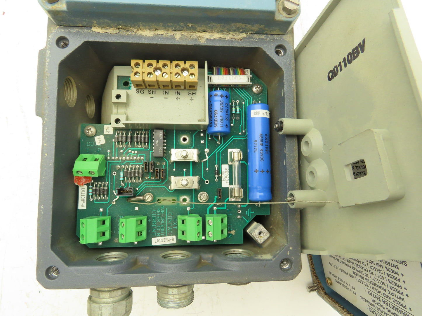 Foxboro IMT10-PA10 Magnetic Flow Transmitter 120v 30VA In 4-20mA Out NEMA 4X