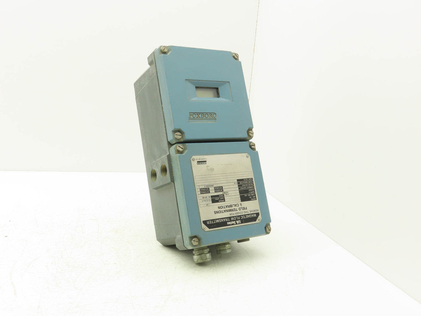 Foxboro IMT10-PA10 Magnetic Flow Transmitter 120v 30VA In 4-20mA Out NEMA 4X