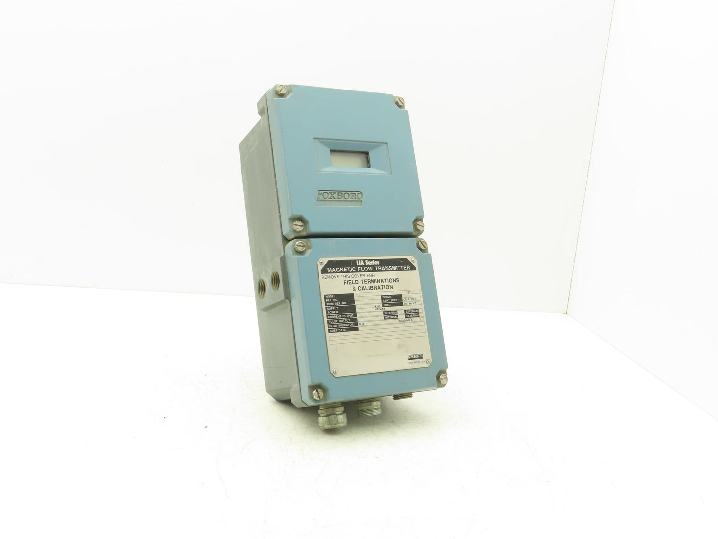 Foxboro IMT10-PA10 Magnetic Flow Transmitter 120v 30VA In 4-20mA Out NEMA 4X