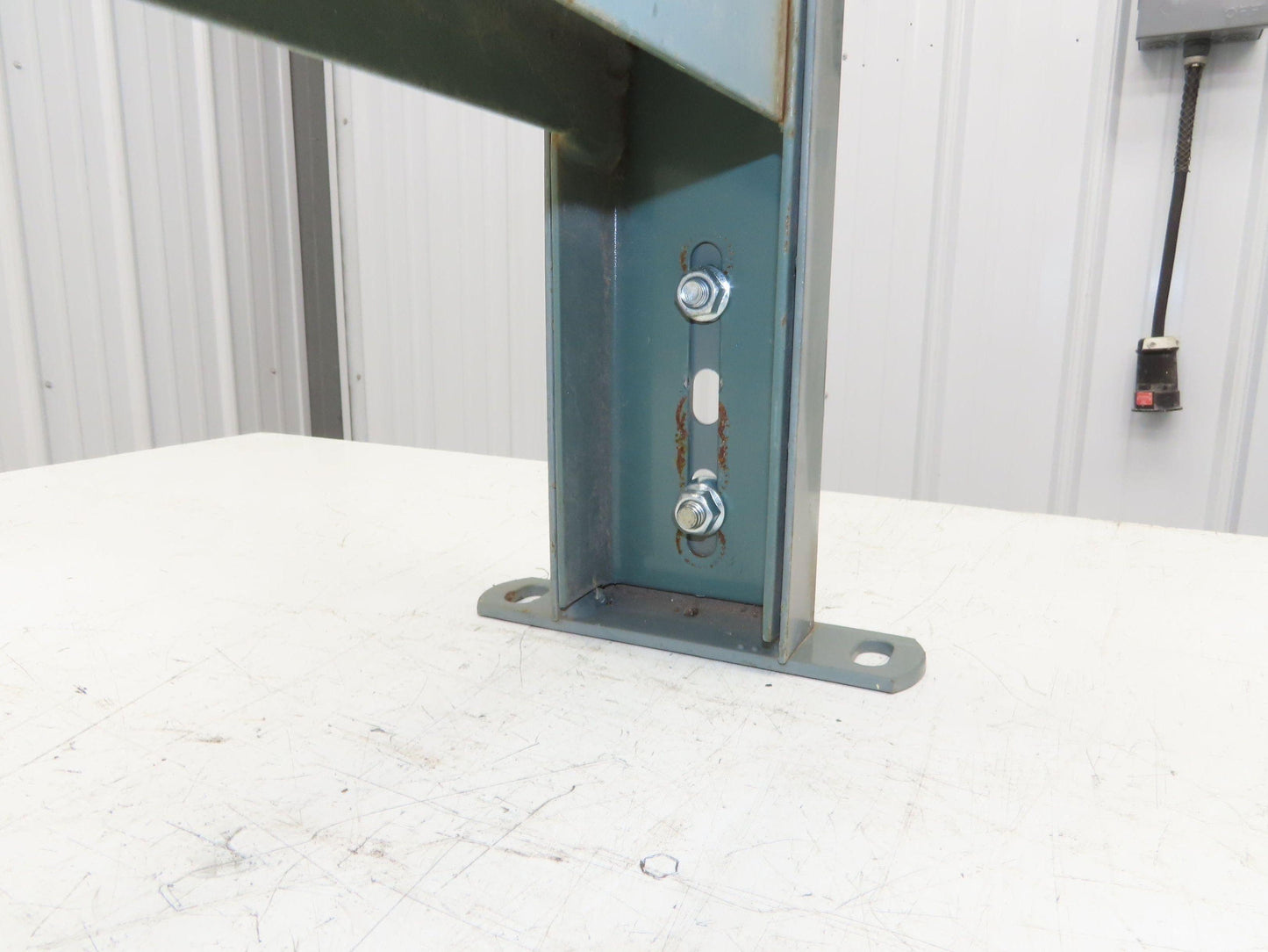 Hytrol MS-4 30"W Conveyor Leg Stationary Floor Support 15-5/8" to 21-5/8"H