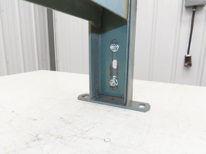 Hytrol MS-4 30"W Conveyor Leg Stationary Floor Support 15-5/8" to 21-5/8"H