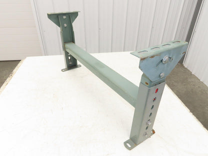 Hytrol MS-4 30"W Conveyor Leg Stationary Floor Support 15-5/8" to 21-5/8"H