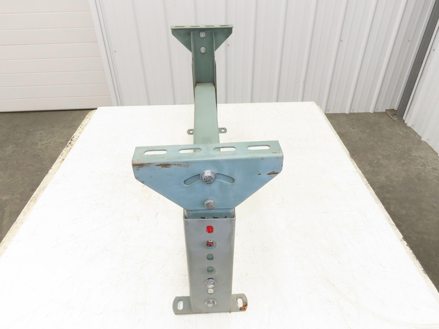 Hytrol MS-4 30"W Conveyor Leg Stationary Floor Support 15-5/8" to 21-5/8"H