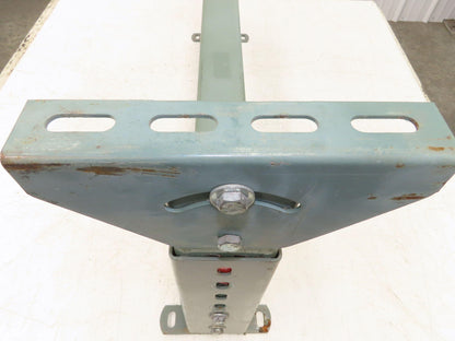 Hytrol MS-4 30"W Conveyor Leg Stationary Floor Support 15-5/8" to 21-5/8"H