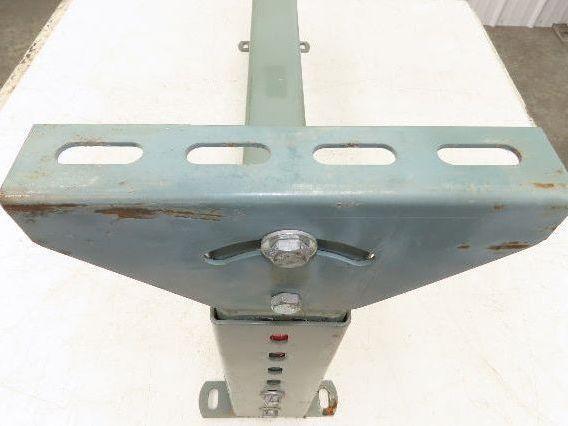 Hytrol MS-4 30"W Conveyor Leg Stationary Floor Support 15-5/8" to 21-5/8"H