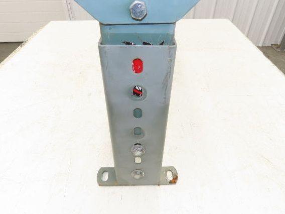 Hytrol MS-4 30"W Conveyor Leg Stationary Floor Support 15-5/8" to 21-5/8"H