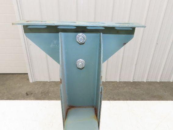 Hytrol MS-4 30"W Conveyor Leg Stationary Floor Support 15-5/8" to 21-5/8"H