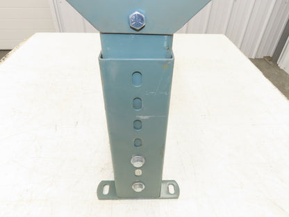 Hytrol MS-4 24"W Conveyor Leg Stationary Floor Support 15-5/8" to 21-5/8"H