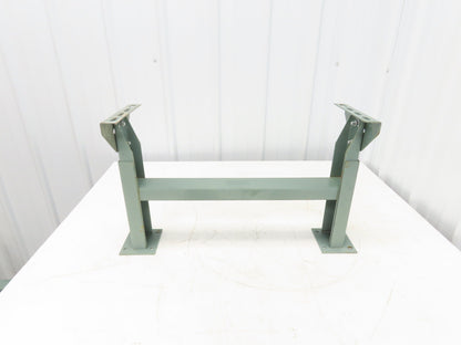 Hytrol MS-4 24"W Conveyor Leg Stationary Floor Support 15-5/8" to 21-5/8"H