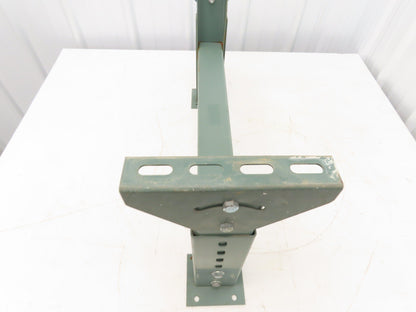 Hytrol MS-4 24"W Conveyor Leg Stationary Floor Support 15-5/8" to 21-5/8"H