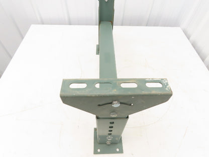 Hytrol MS-4 24"W Conveyor Leg Stationary Floor Support 15-5/8" to 21-5/8"H
