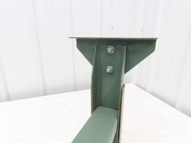 Hytrol MS-4 24"W Conveyor Leg Stationary Floor Support 15-5/8" to 21-5/8"H